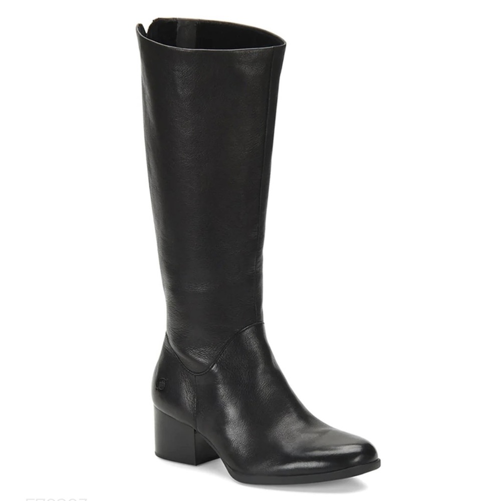 BORN BLACK BOOTS AUDRIANA SIZE 6 (36.5) M Brand NEW IN BOX